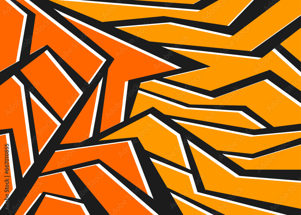 Poster abstract background with colorful irregular geometric lines pattern