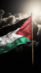 Palestinian Flag - AI Generated