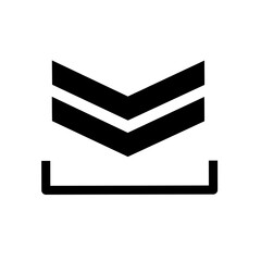 download icon with trendy design