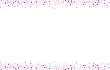 pink stary sparkles shiny dots powder frame border shape element