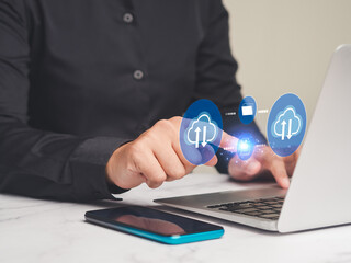 Exchange information and data with internet cloud technology.