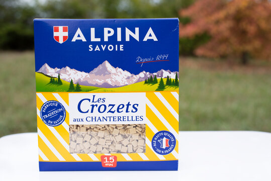 Paquet de crozets de la marque Alpina Savoie, France