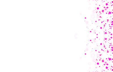 pink stary sparkles shiny dots powder frame border shape element