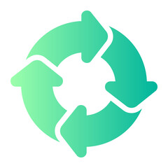 analytics gradient icon