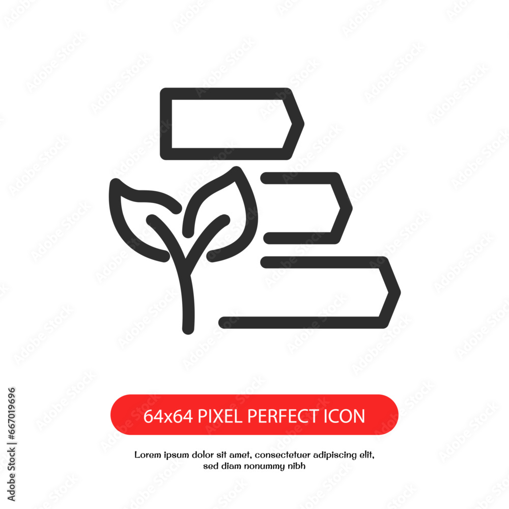 Aufkleber power consumption level outline icon pixel perfect good for web or mobile app
