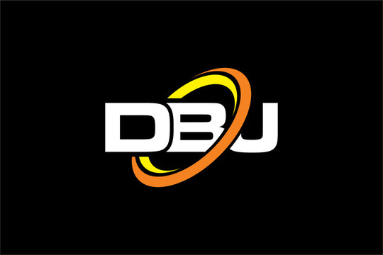 DBU creative letter logo design vector icon illustration
