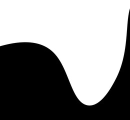 Black Abstract Shape