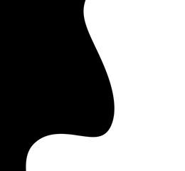 Black Abstract Shape