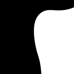 Abstract Shape black elements