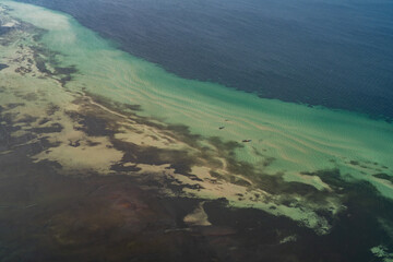 
Aerial view of the Tunisian coast - Monastir governorate - Tunisia