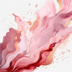 Luxury abstract fluid art painting background alcohol ink technique. Luxury colourful marble Modern dynamic gold splatter illustration for interior design, textile, cloth, poster, wallpaper
