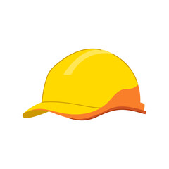 safety helmet builder cartoon. work industry, equipment industrial, tool protect safety helmet builder sign. isolated symbol vector illustration
