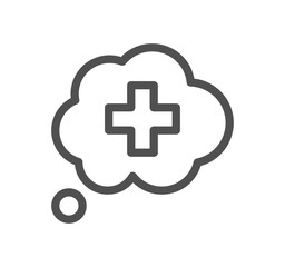 Obraz premium Healthcare and medicine related icon outline and linear vector.