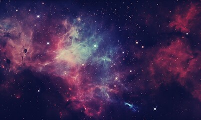 Fototapeta premium Star field in space a nebulae and a gas congestion.