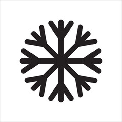 snowflake icon vector illustration symbol