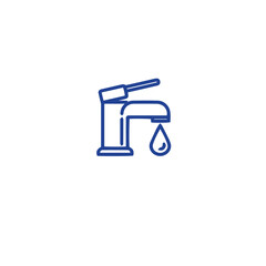 Plumber Related Vector Line Icons
