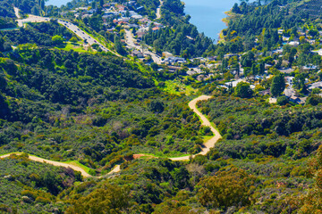 Lake Hollywood Reservoir Walking Trail in Los Angeles