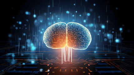Brain research using a machine	