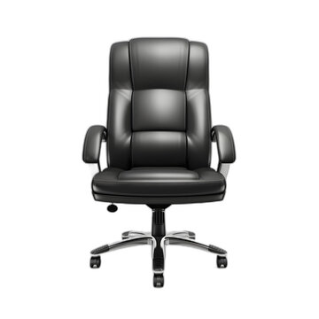 Office chair isolated on transparent or white background
