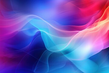 Fototapeta premium Striking Colorful light background. Data beam. Generate Ai
