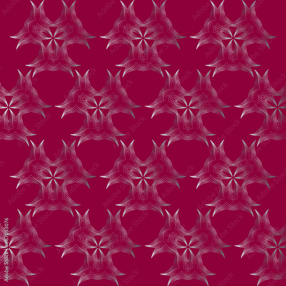 Fototapete a pattern of abstract patterns on a background of different colors. beautiful abstract vector patter