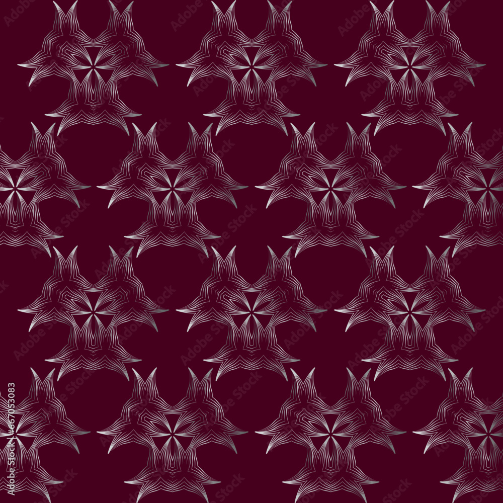 Fototapete a pattern of abstract patterns on a background of different colors. beautiful abstract vector patter