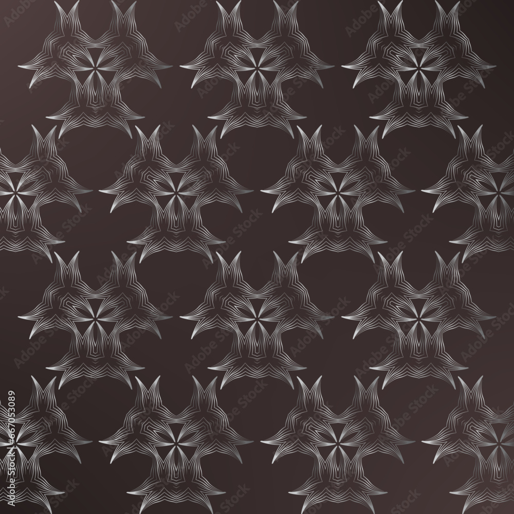 Fototapete a pattern of abstract patterns on a background of different colors. beautiful abstract vector patter