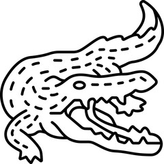 crocodile  icon