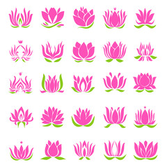 Fototapeta na wymiar Lotus icon