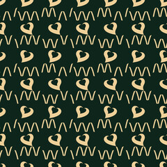 Ornate ethnic motif background Seamless pattern