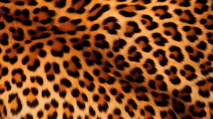 Close-up view of cheetah fur, textured background