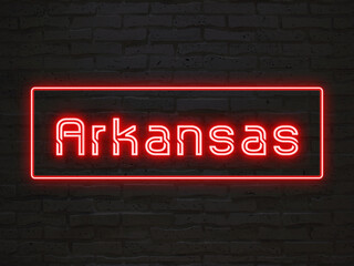 Arkansas のネオン文字