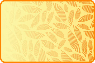 Fototapeta na wymiar abstract leaf background illustration