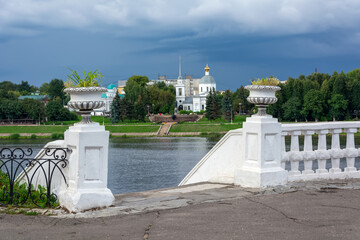 Tver, stairs for descending to the Volga