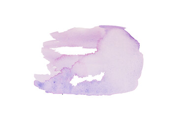 pink fuchsia spots watercolor hand painted on watercolor paper background texture, abstract watercolor in vibrant color