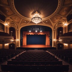 interior of a theatre