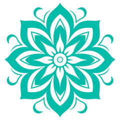 Black and white abstract circular pattern mandala, Mandala Line Drawing Design, Colorful Ornamental luxury mandala pattern