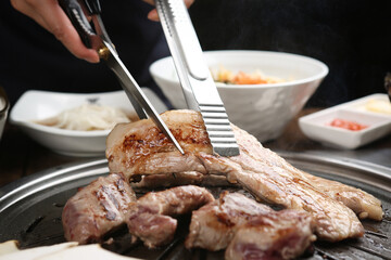 samgyeopsal, pork belly, 삼겹살, 오겹살