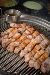 samgyeopsal, pork belly, 삼겹살, 오겹살