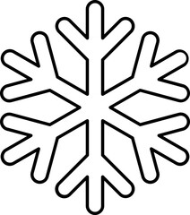 Snowflake outline