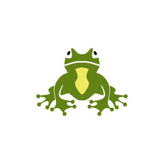 Frog Company Logo sign vector.