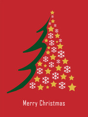 Christmas background. Christmas pine fir tree. Winter holiday composition. Greeting card, banner, poster