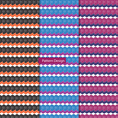 multi colored decorated hand drawn rendered traced ornamental all over base background repeat pattern .