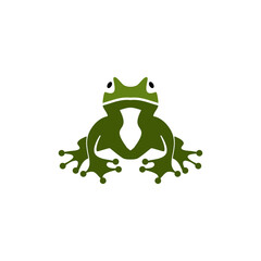 Frog Company Logo sign vector.