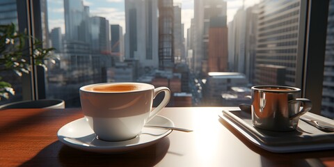 coffee, business, white-collar workers