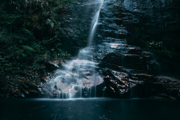 A waterfall associated with a legend full of sadness - Akaba Falls.