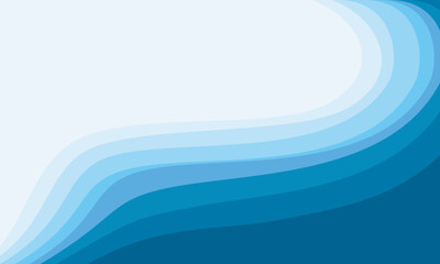 Abstract sea background illustration design vector