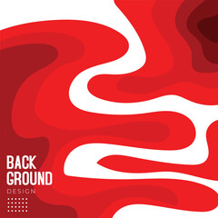 Christmas Abstract geometric background with Red colour palette