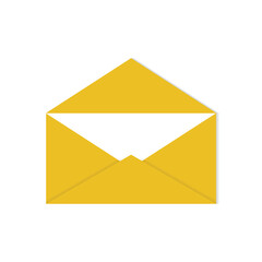 envelopes with letter. Correspondence, message concept. Vector illustration