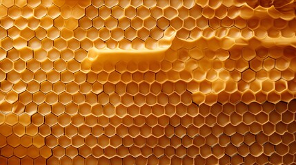 texture nid d'abeille, généré par IA - obrazy, fototapety, plakaty